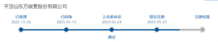 平顶山东方碳素提交A股IPO注册申请，距离上市仅差“临门一脚”