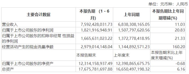 公牛集团：上半年新能源业务收入同比大涨195％