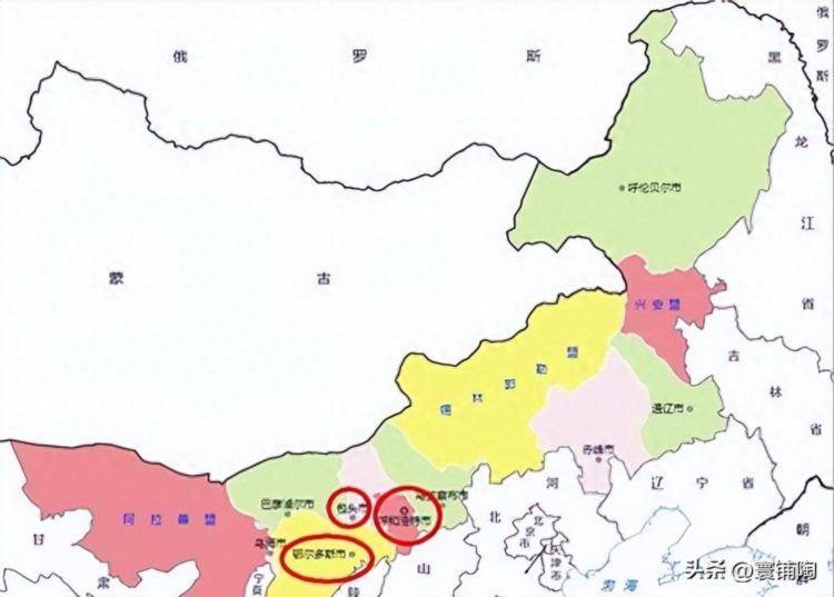 内蒙古区划优化构想：呼市包头合并做大省会鄂尔多斯扩容