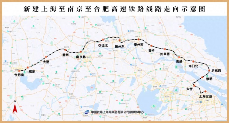 上海至南京至合肥高铁杭温高铁……长三角铁路家族新成员预备中！