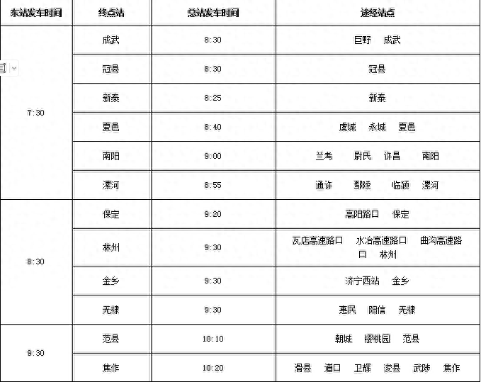 济南长途汽车东站全新开通60多条线路方便市民出行