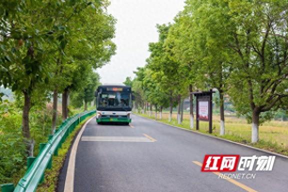 蒸湘区二雨公路入选交通运输部9月主题TOP10路线