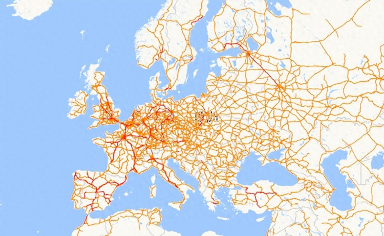 中国及全球铁路地图最新！