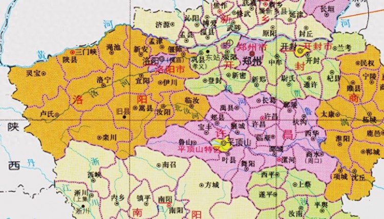 河南省的区划调整17个市之一三门峡市为何有6个区县